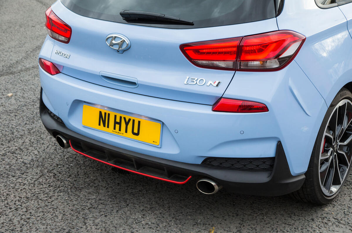 Hyundai i30 N rear end