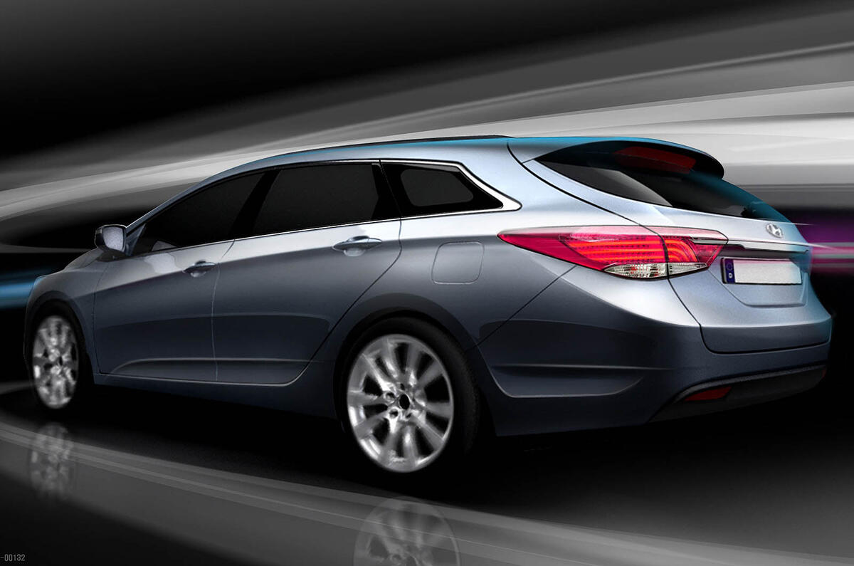 Hyundai reveals i40 sketches
