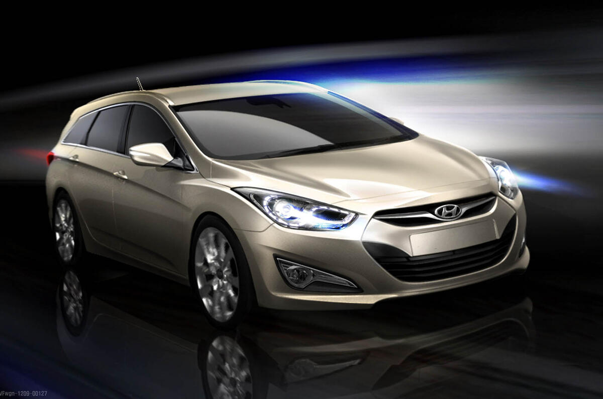 Hyundai reveals i40 sketches