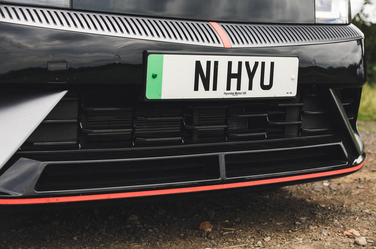 Hyundai Ioniq 5N Road Test 05 lower intakes Hyundai Ioniq 5N Road Test 05 lower intakes