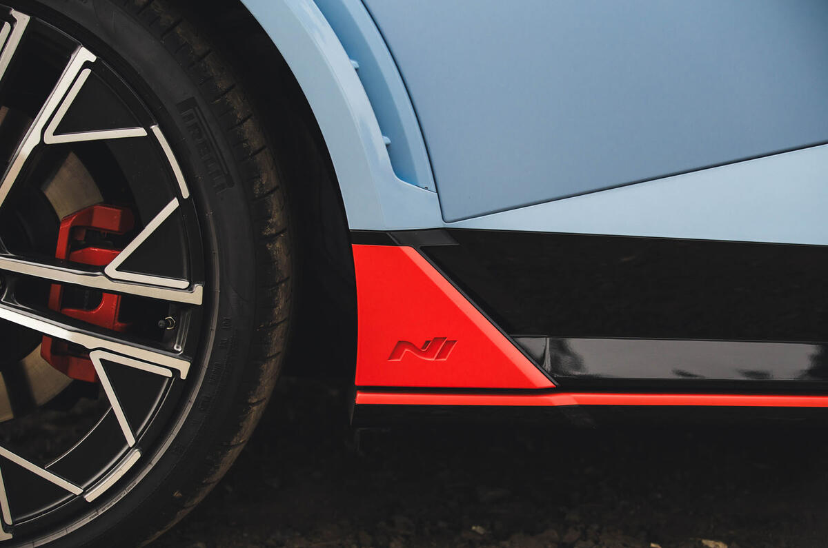 Hyundai Ioniq 5N Road Test 09 aero trim Hyundai Ioniq 5N Road Test 09 aero trim
