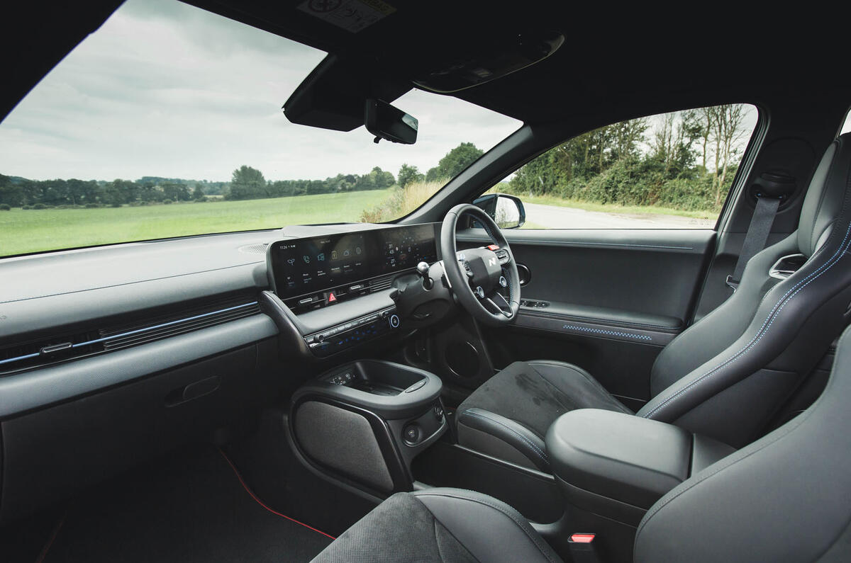 Hyundai Ioniq 5N Road Test 26 interior Hyundai Ioniq 5N Road Test 26 interior