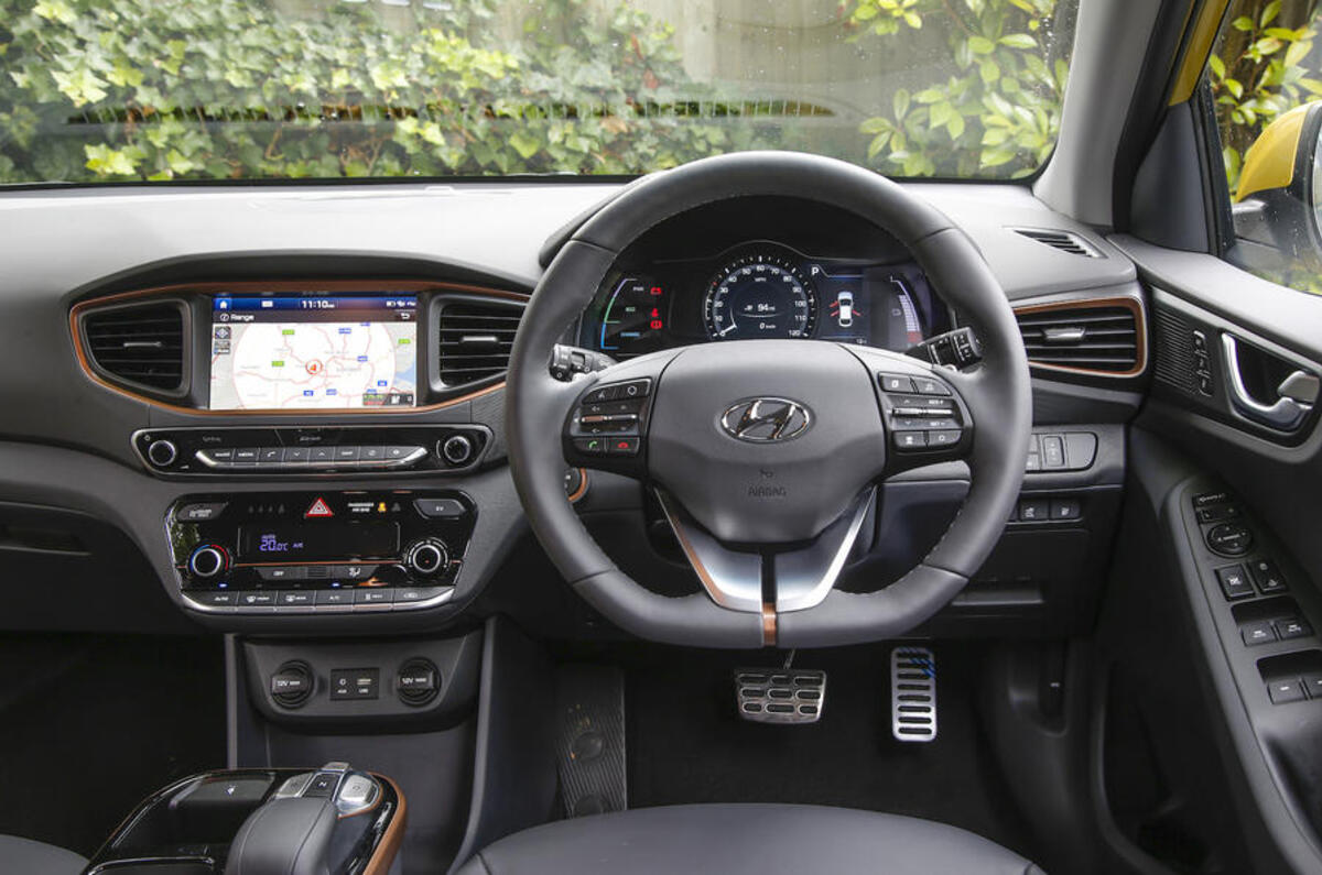 Hyundai Ioniq dashboard