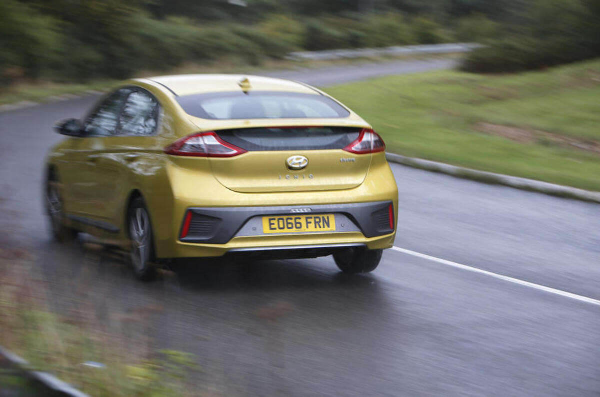 Hyundai Ioniq rear