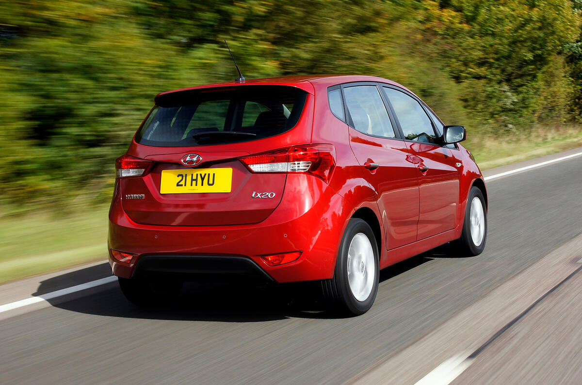Hyundai ix20 rear