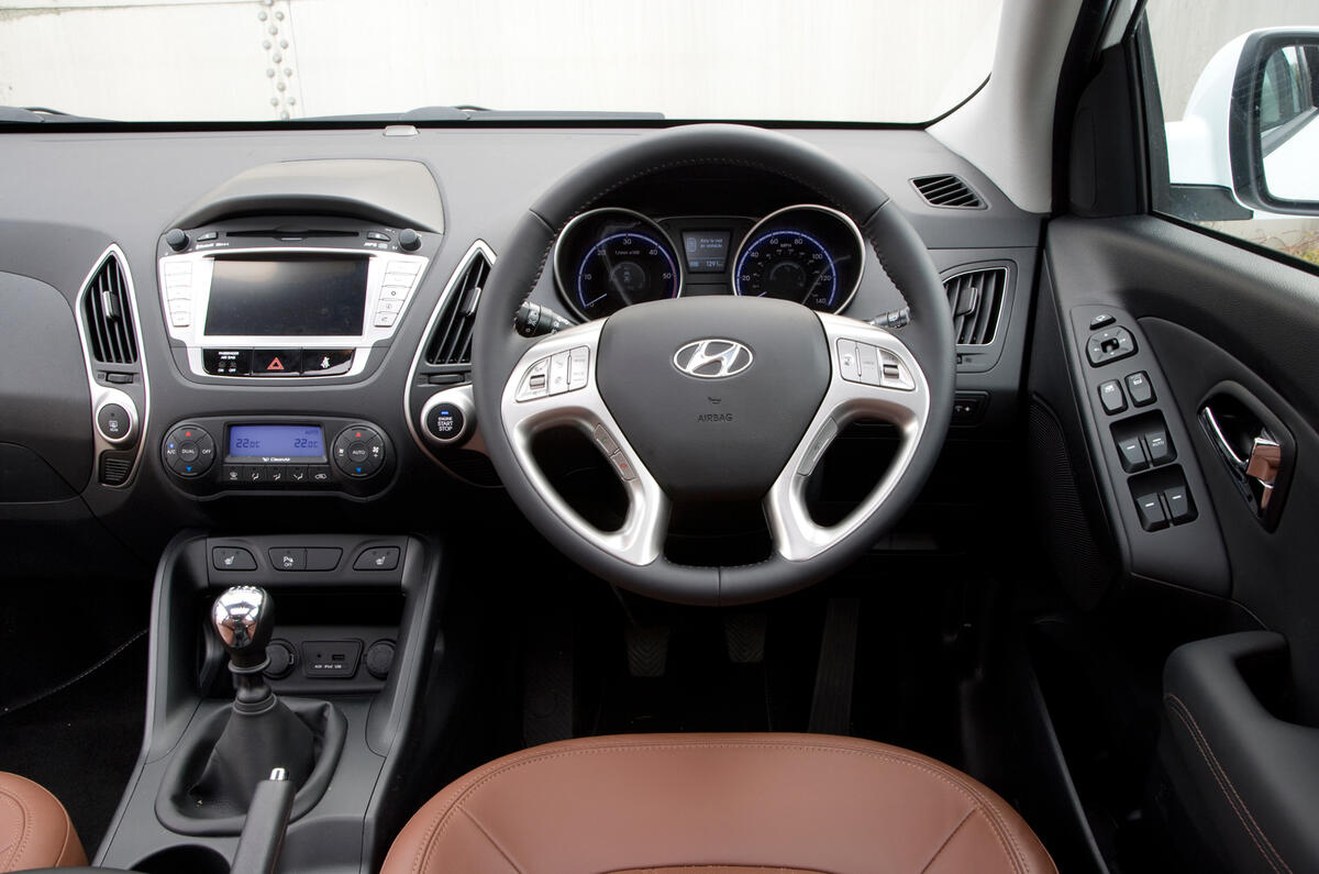 Hyundai ix35 dashboard