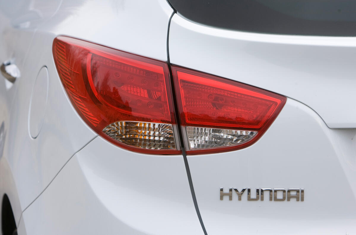 Hyundai ix35 rear lights