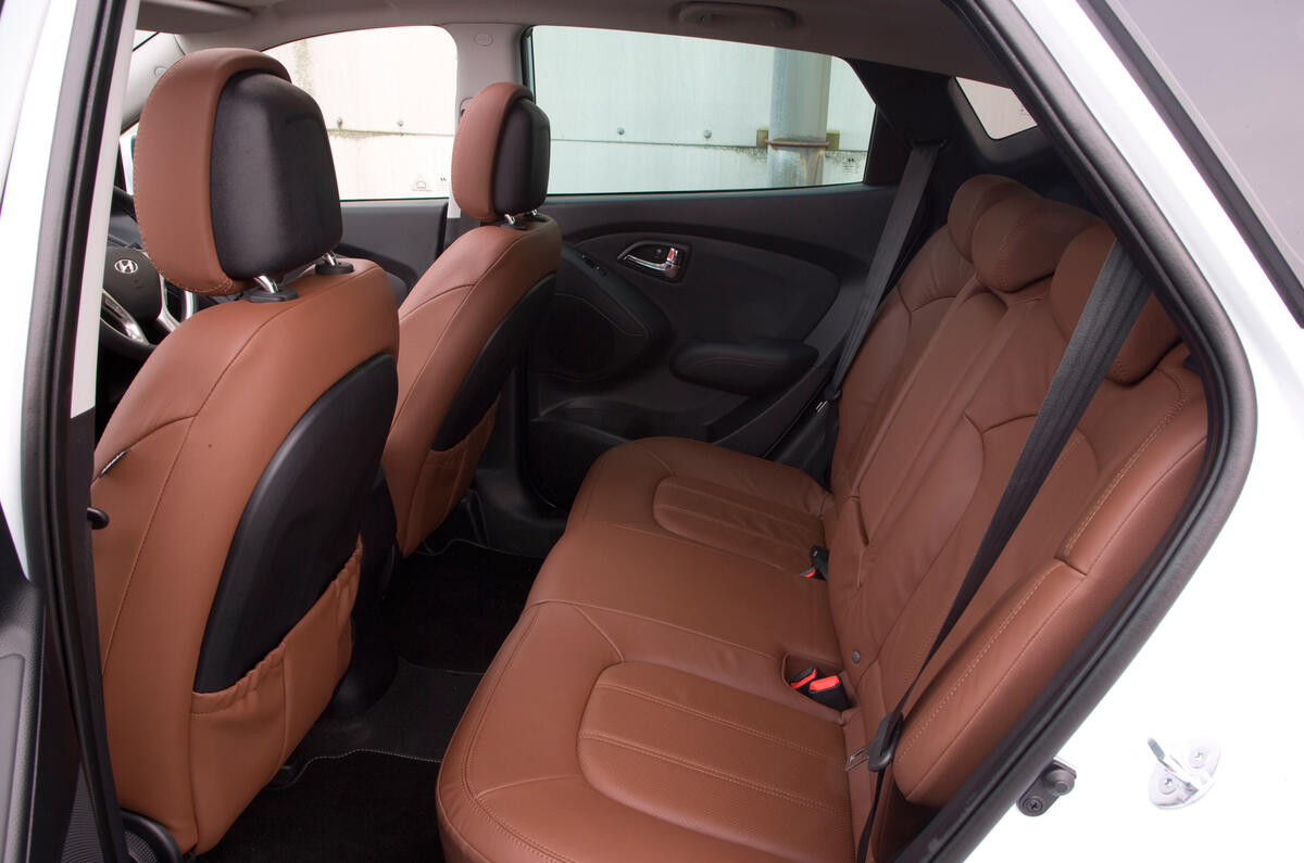 Hyundai ix35 rear seats