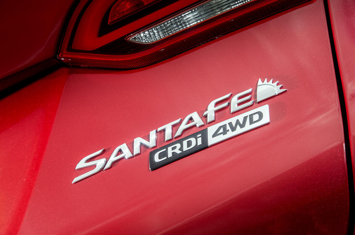 Hyundai Santa Fé badging
