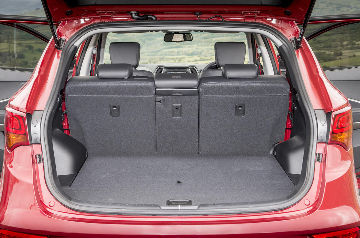 Hyundai Santa Fé boot space