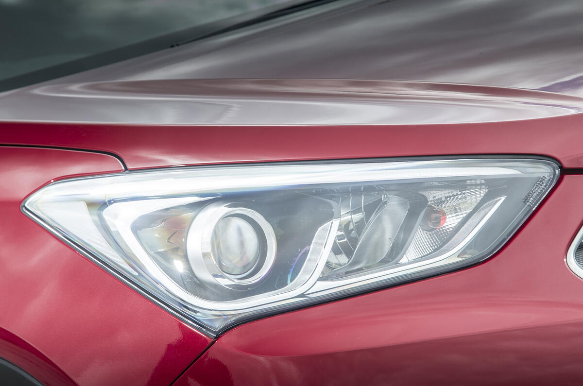 Hyundai Santa Fé headlights