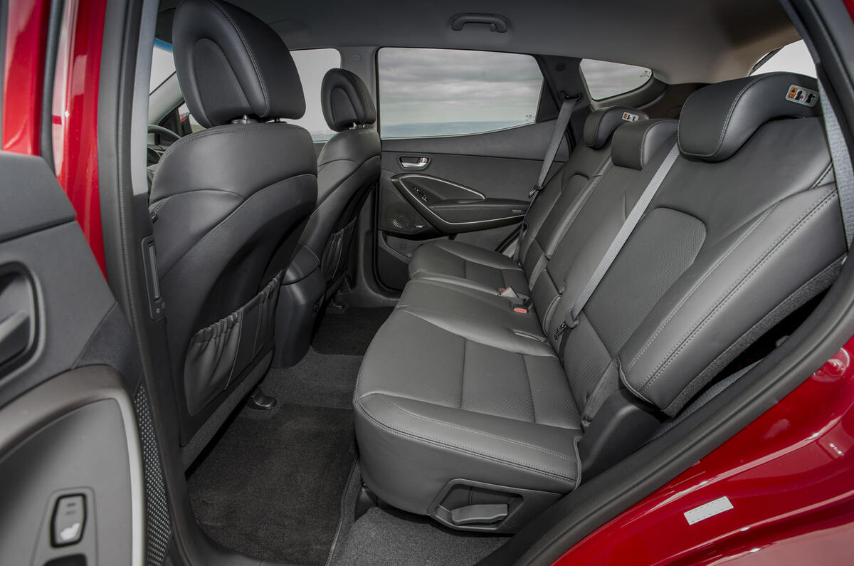 Hyundai Santa Fé rear seats