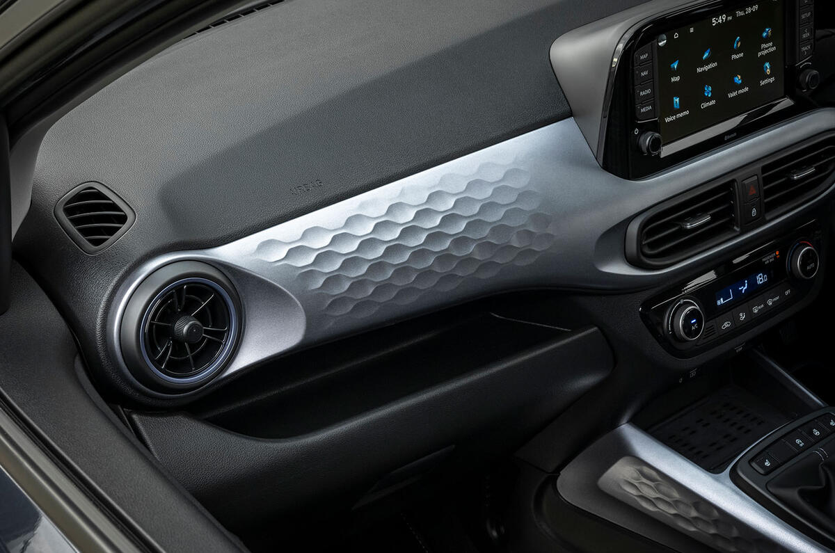 Hyundai i10 Critique du tableau de bord