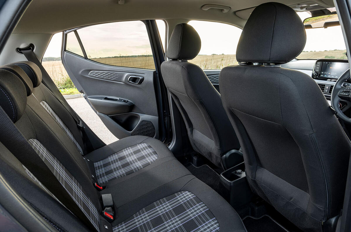 Hyundai i10 avis sièges arrière