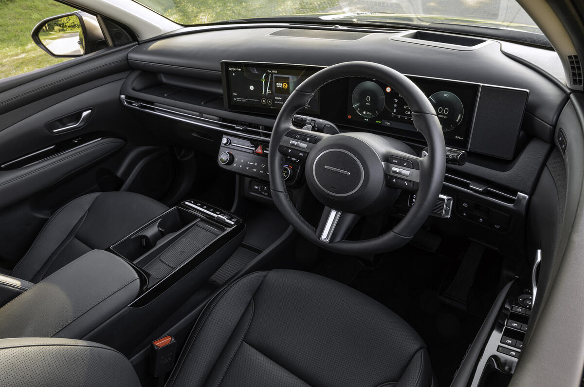 Hyundai Tucson review   full interior side 