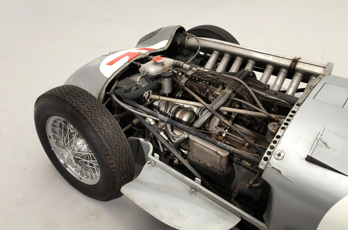 Ex-Fangio Mercedes sells for £19.6m Ex-Fangio Mercedes sells for £19.6m