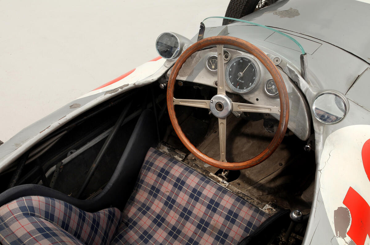 Ex-Fangio Mercedes sells for £19.6m Ex-Fangio Mercedes sells for £19.6m