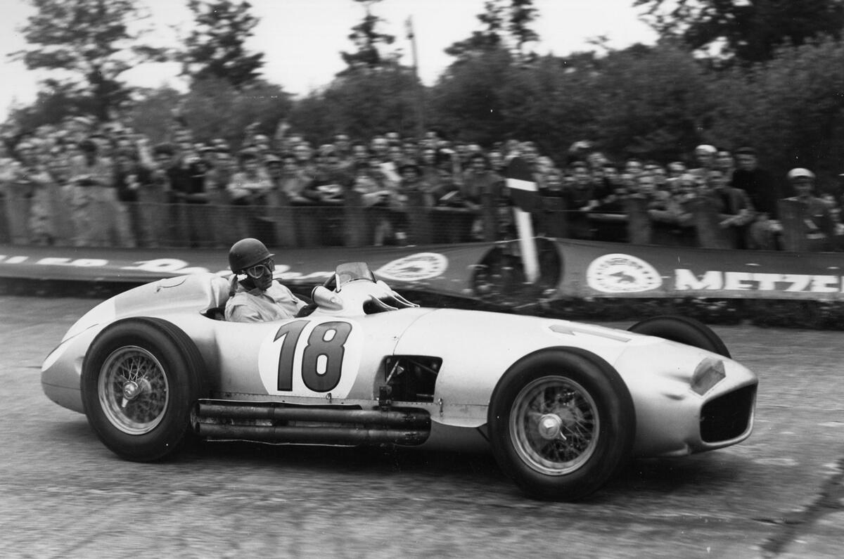 Ex-Fangio Mercedes sells for £19.6m Ex-Fangio Mercedes sells for £19.6m