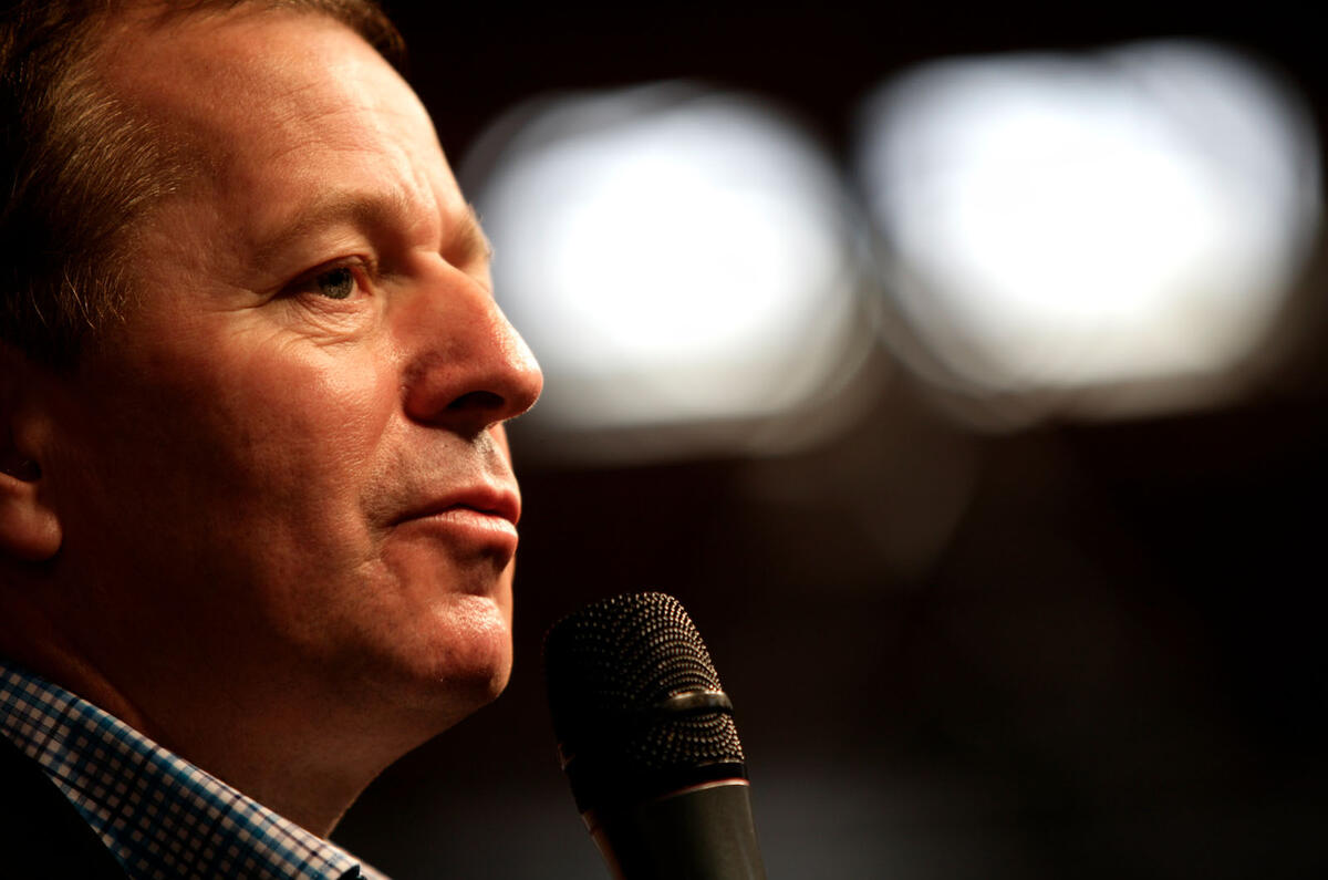 Martin Brundle interview - speaking Martin Brundle interview - speaking