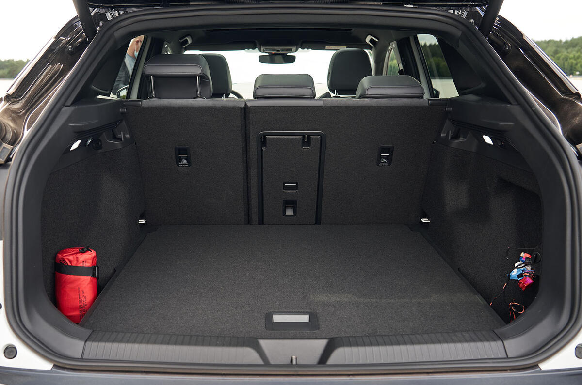 2021 Volkswagen ID 4 prototype drive - boot