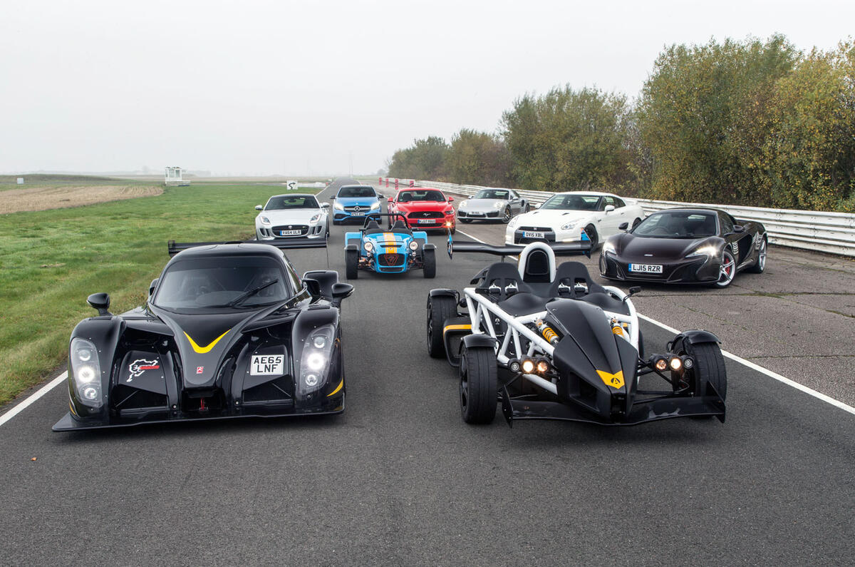Radical, Ariel and more take on our 0-120-0mph challenge