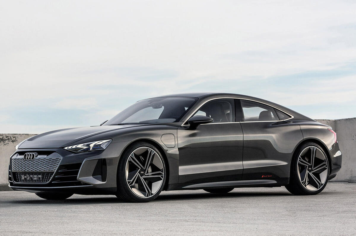 Audi E-tron GT - static side Audi E-tron GT - static side