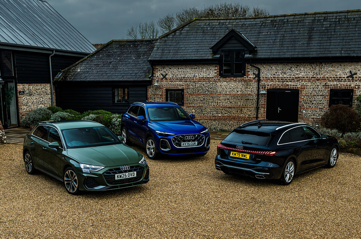 Audi e-hybrid range