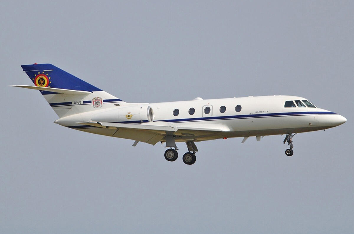 0 Dassault Falcon 20E Belgium   Ai Wiki Peter Bakema