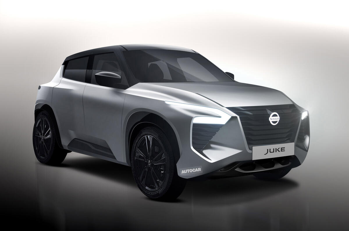 Nissan Juke - render