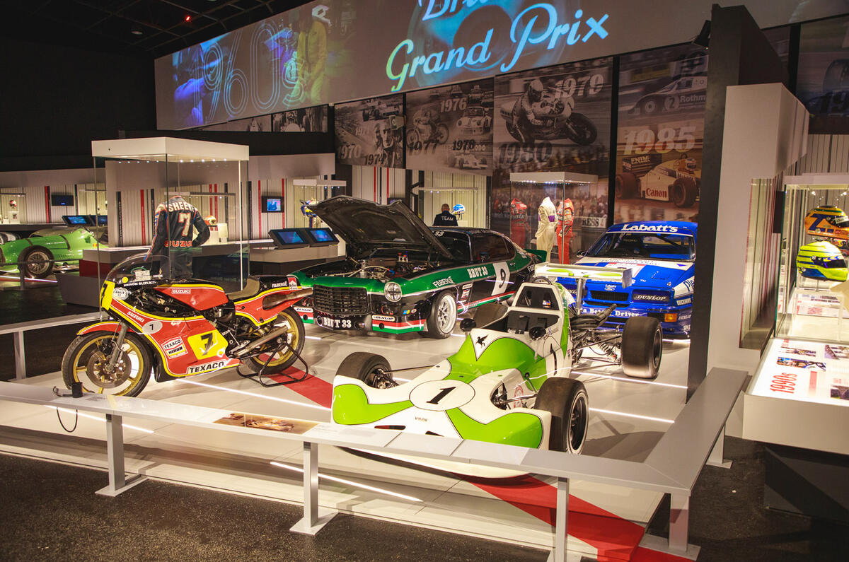Silverstone museum race cars Silverstone museum race cars