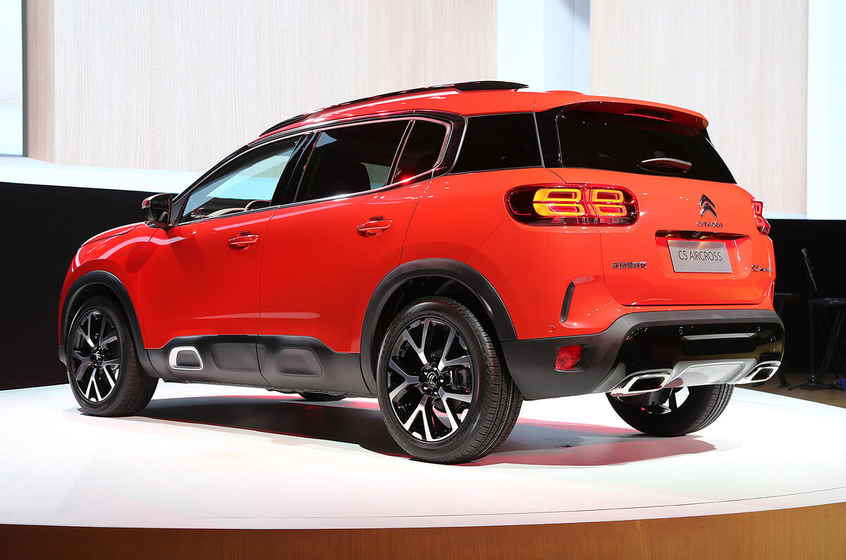 Citroen C5 Aircross revealed at Shanghai motor show