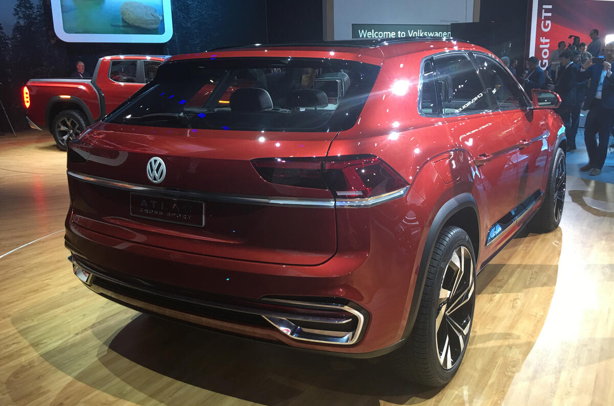 The Volkswagen Atlas Sport