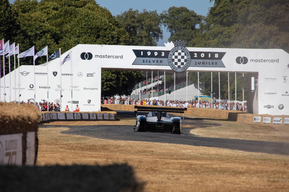 Romain Dumas Volkswagen ID R Pikes Peak Goodwood