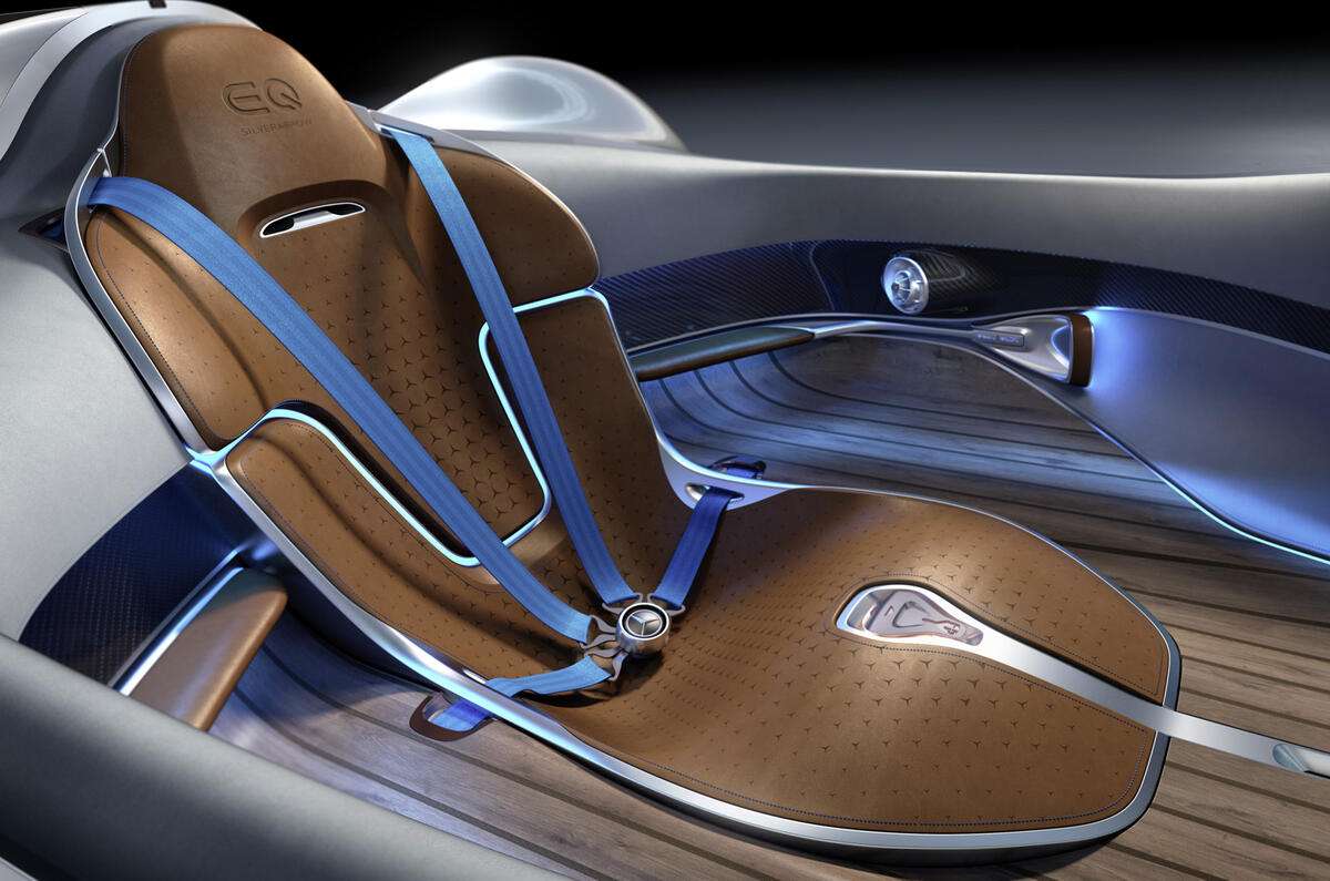 The Mercedes-Benz EQ Silver Arrow