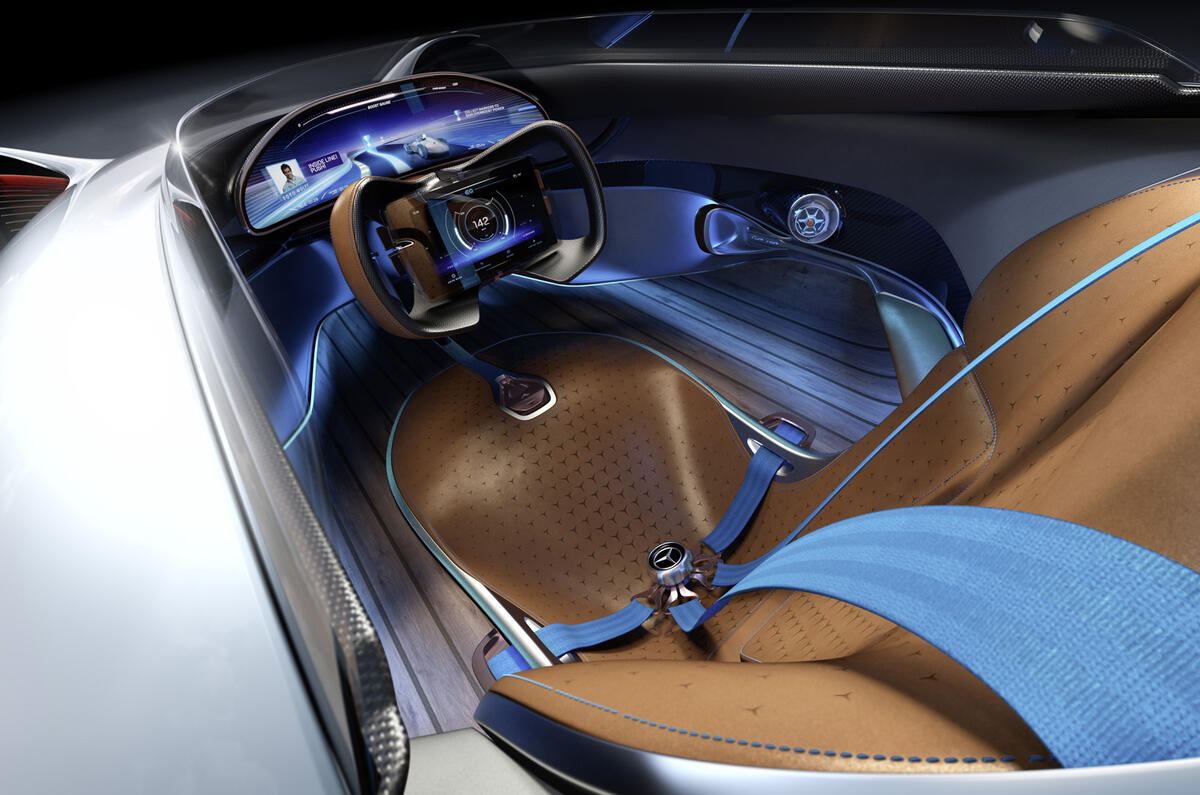 The Mercedes-Benz EQ Silver Arrow