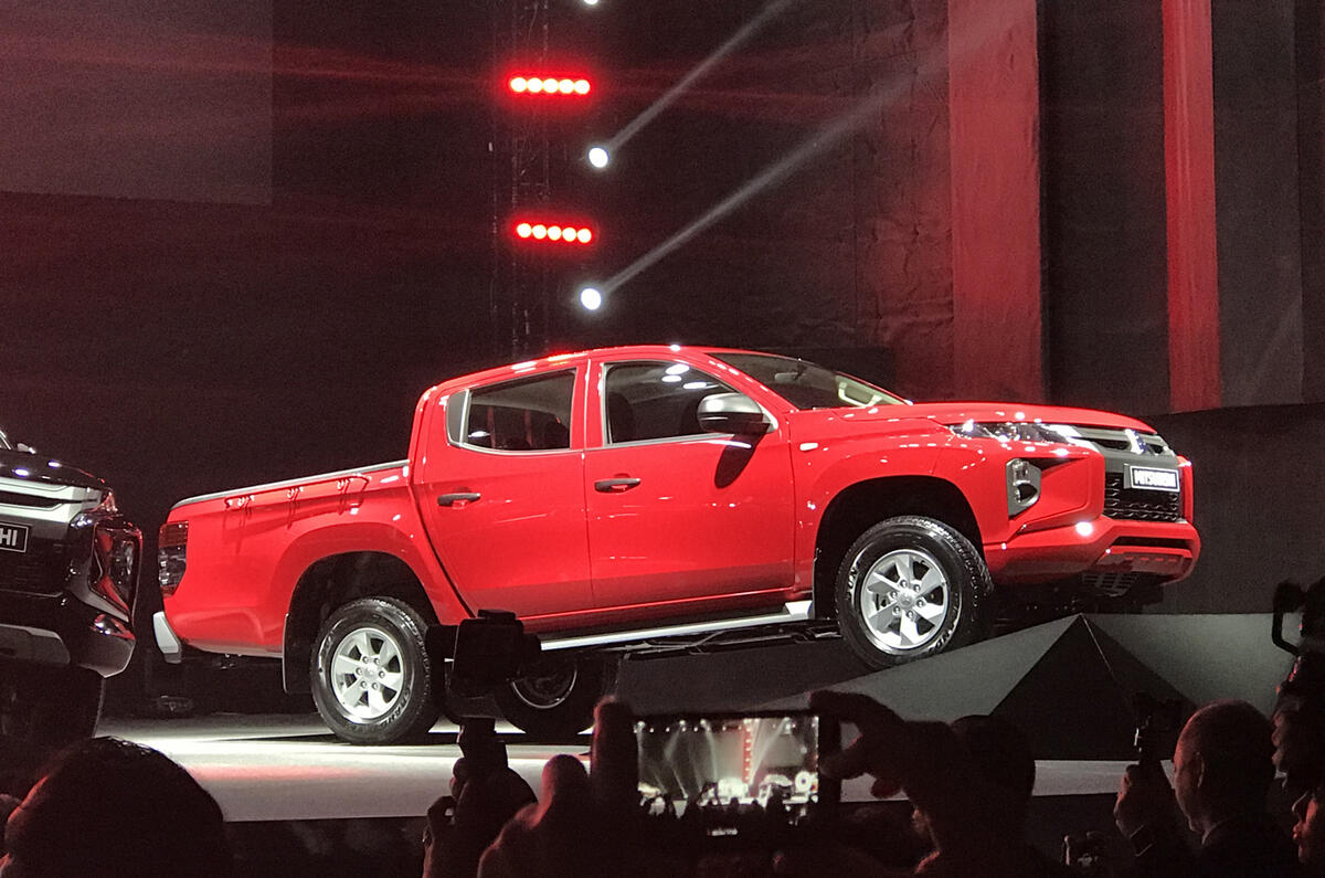 The new Mitsubishi L200