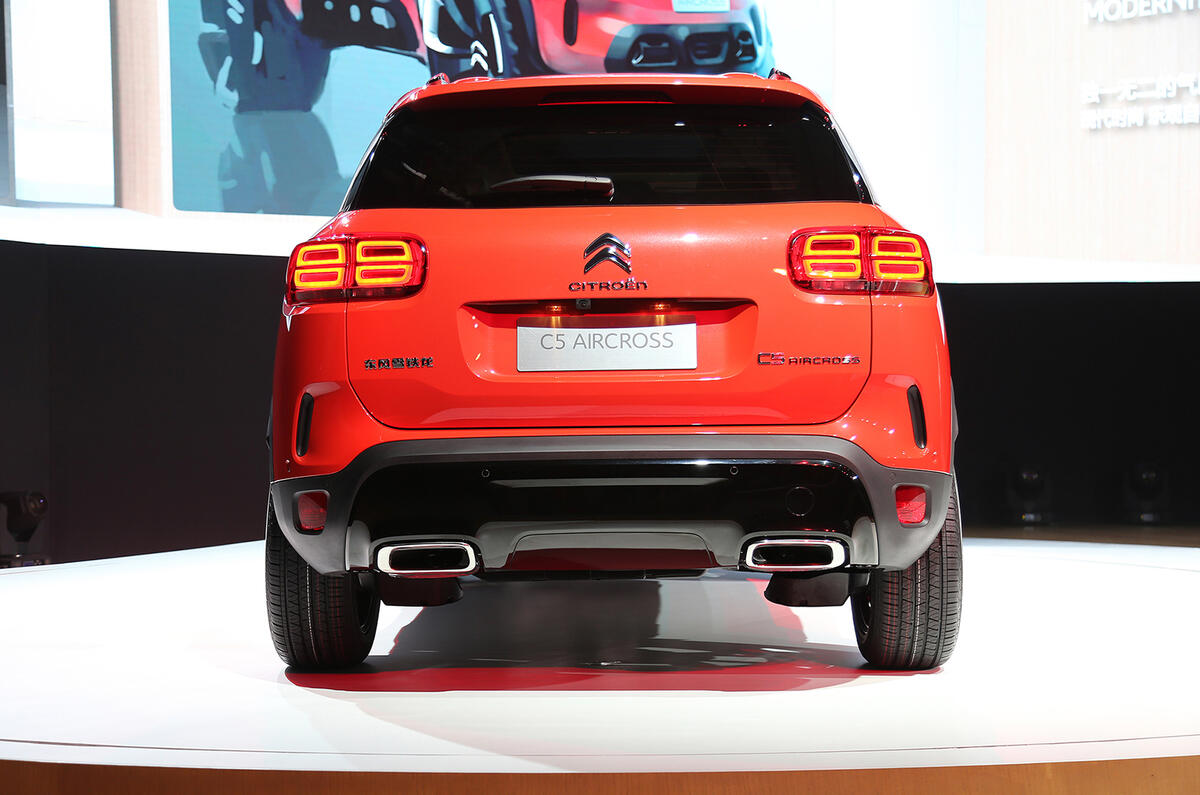 Citroen C5 Aircross revealed at Shanghai motor show