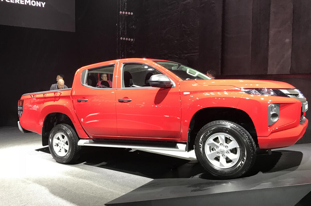 The new Mitsubishi L200