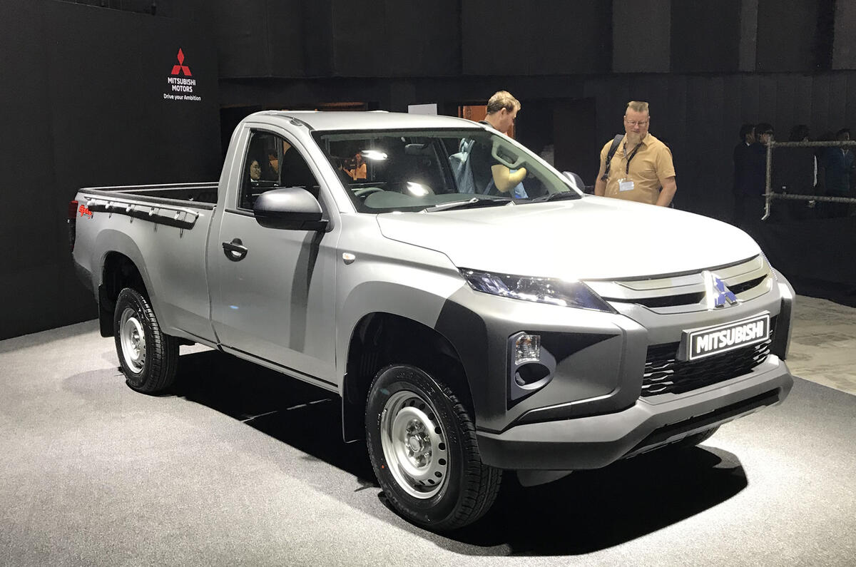 The new Mitsubishi L200
