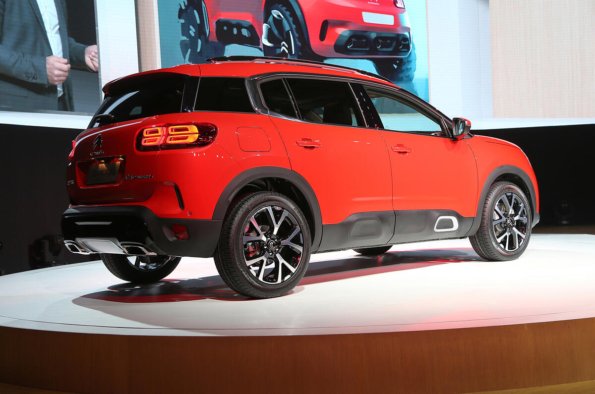 Citroen C5 Aircross revealed at Shanghai motor show