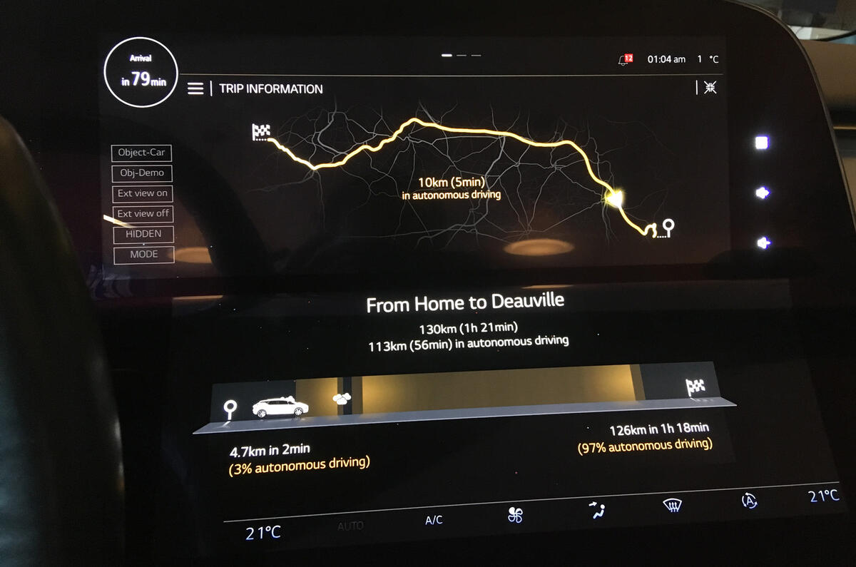 Renault Symbioz autonomous prototype