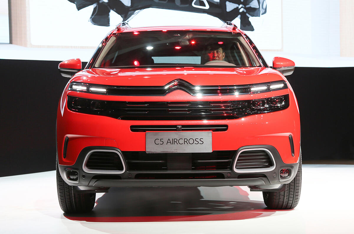 Citroen C5 Aircross revealed at Shanghai motor show