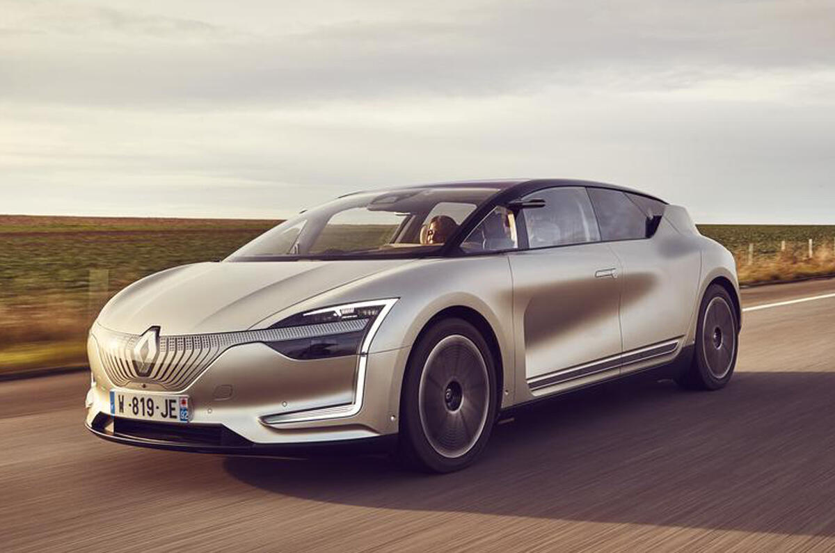 Renault Symbioz autonomous prototype