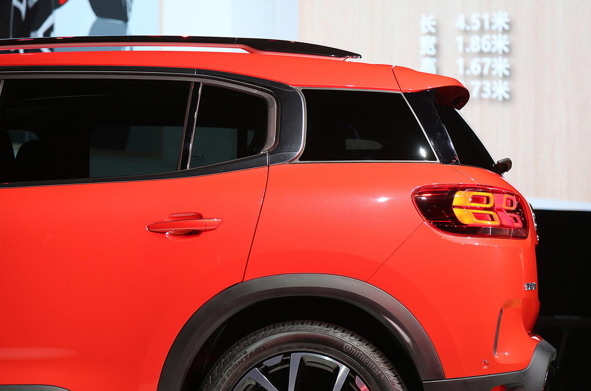 Citroen C5 Aircross revealed at Shanghai motor show