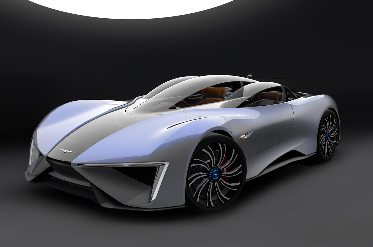 1287bhp Techrules Ren – Chinese turbine electric supercar revealed