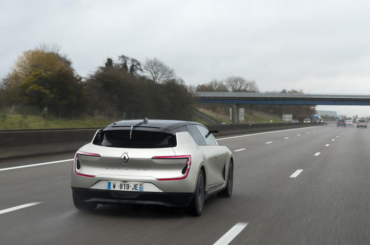 Renault Symbioz autonomous prototype