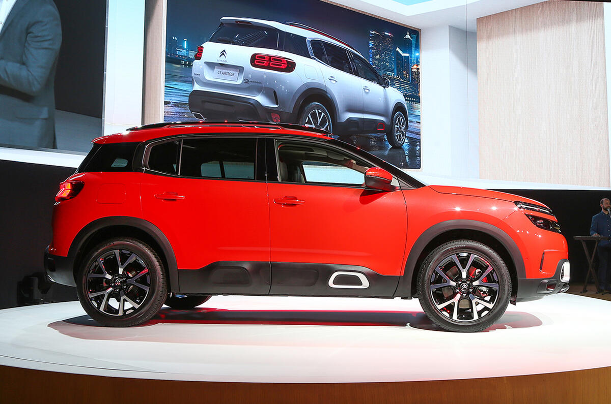 Citroen C5 Aircross revealed at Shanghai motor show