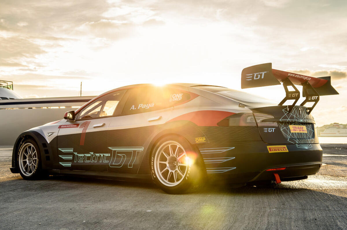 Racing Tesla Model S specifications revealed ahead of Electric GT season