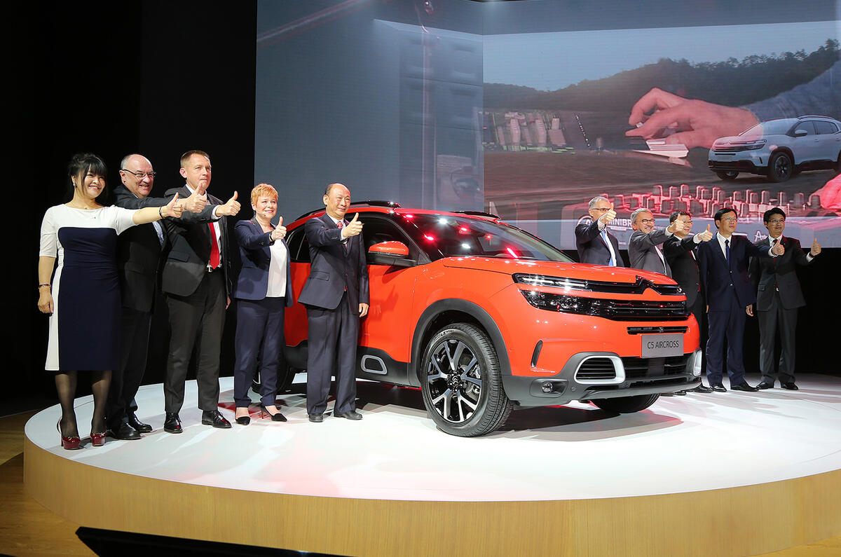 Citroen C5 Aircross revealed at Shanghai motor show