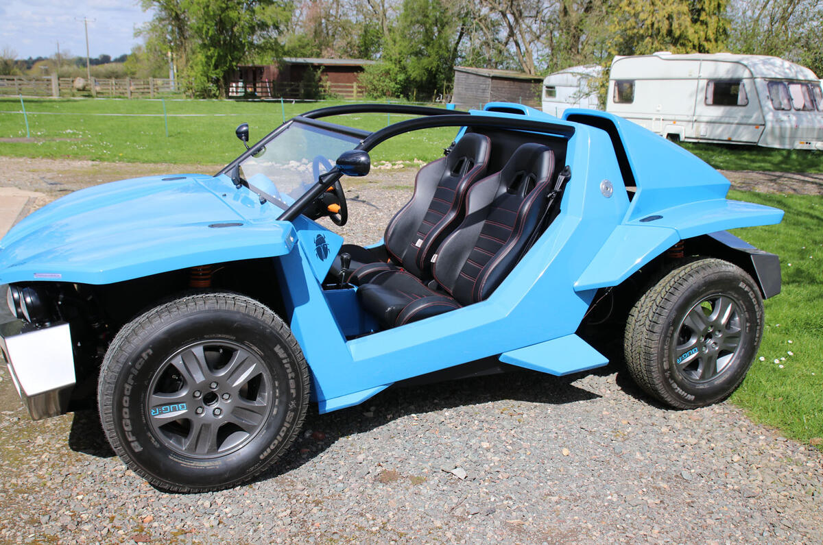 Lee Noble launches £18,000 Bug:R beach buggy